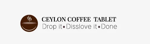 Ceylon Coffee Tablet single-line brand logo