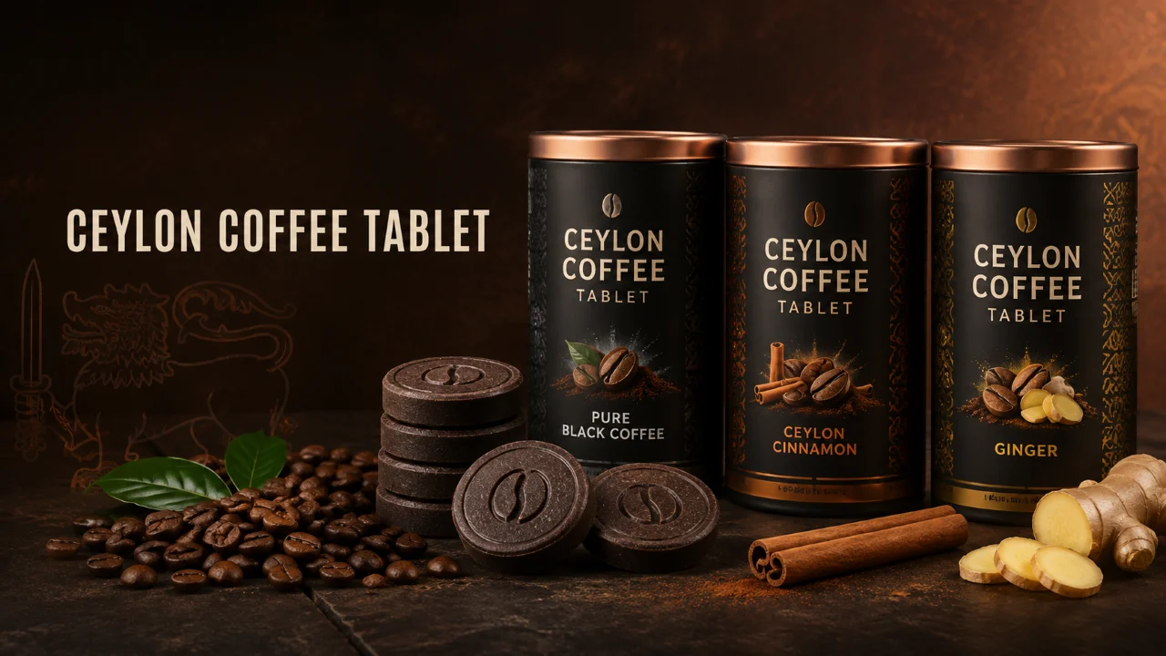 Ceylon Coffee Tablet portfolio featured image