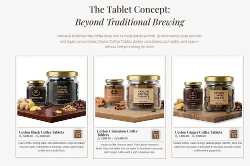 Ceylon Coffee Tablet customer experience image 4